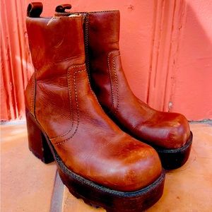 Vintage 90’s Y2K MUDD boots size 8
